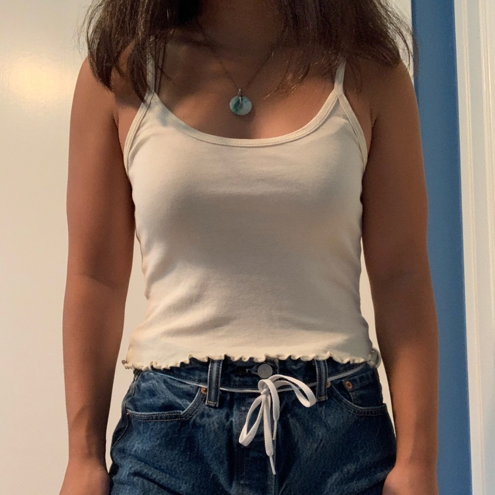 Lettuce Trim Tank Top